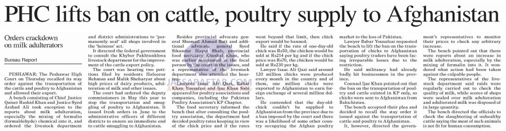PHC lifts ban on export of chicken, meat