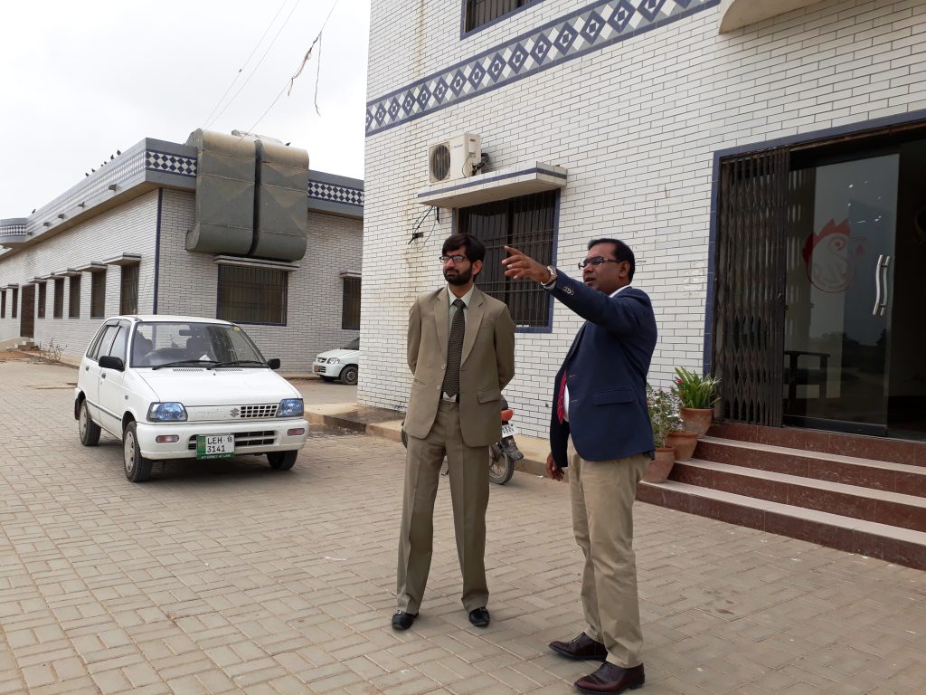 Dr. Nazir Hussain Kalhoro at Sindh Institute of Health