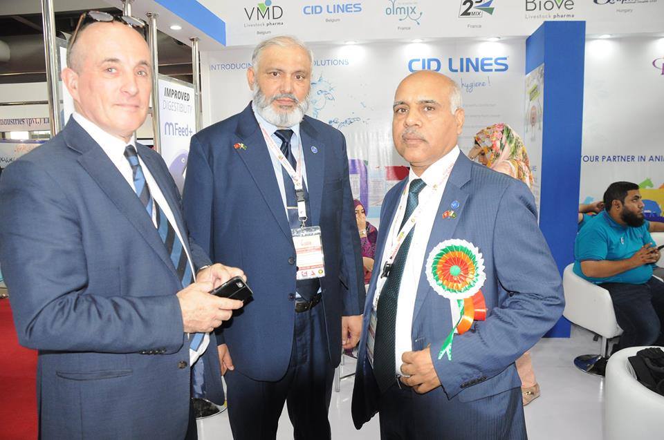 Dr. Iqbal Khalid at Poultry Expo