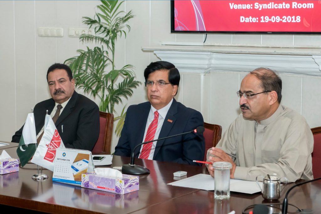 Nasim Sadiq in a Meeting