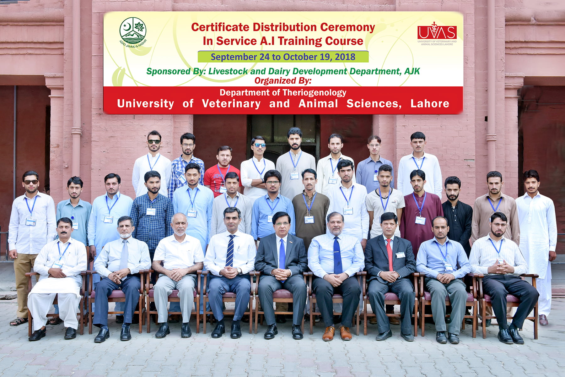 A.I Training Course Certificate Distribution