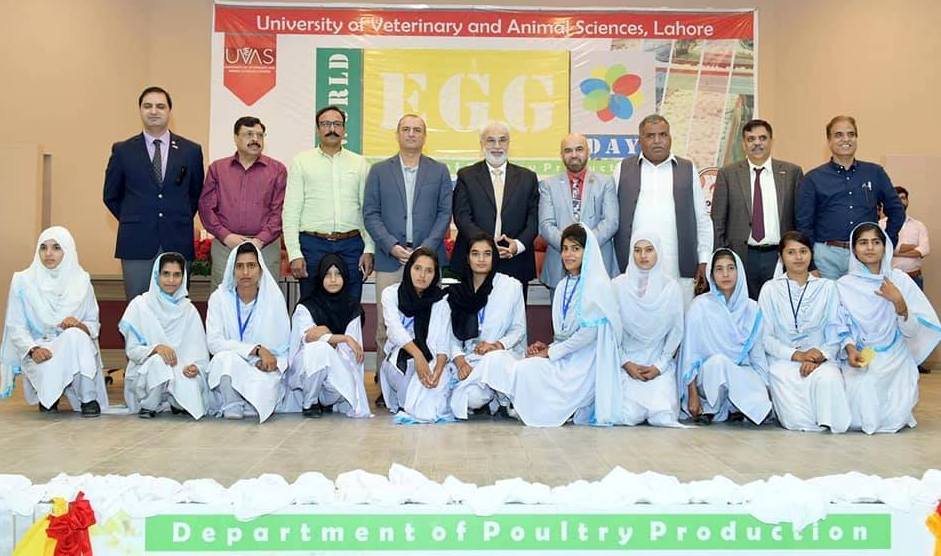 ویٹرنری یونیورسٹی ،پولٹری ایسوسی ایشن اور آل ٹیک پاکستان کے زیر اہتمام انڈے کا عالمی دن منایا گیا