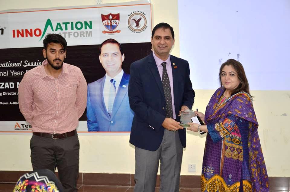 Prof. Saima and Dr. Shahzad Jadoon