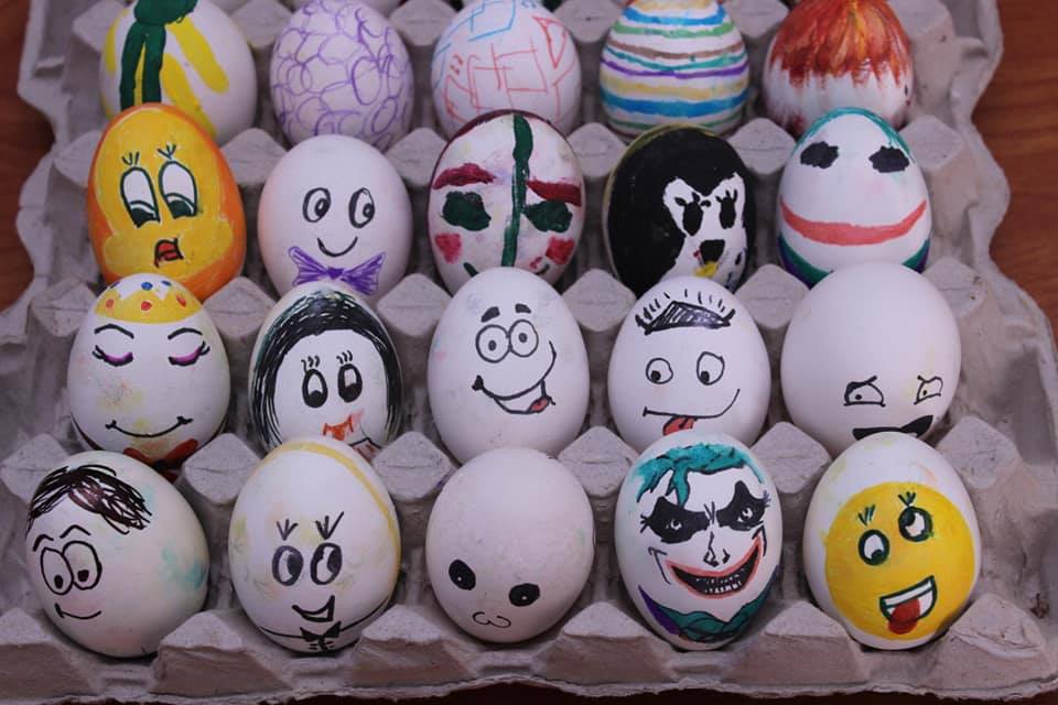 Egg art and egg painting on World Egg Day at IUB 