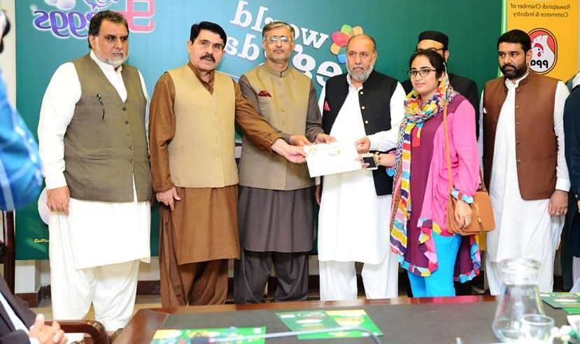 راولپنڈی چیمبر میں انڈے کا عالمی دن منایا گیا