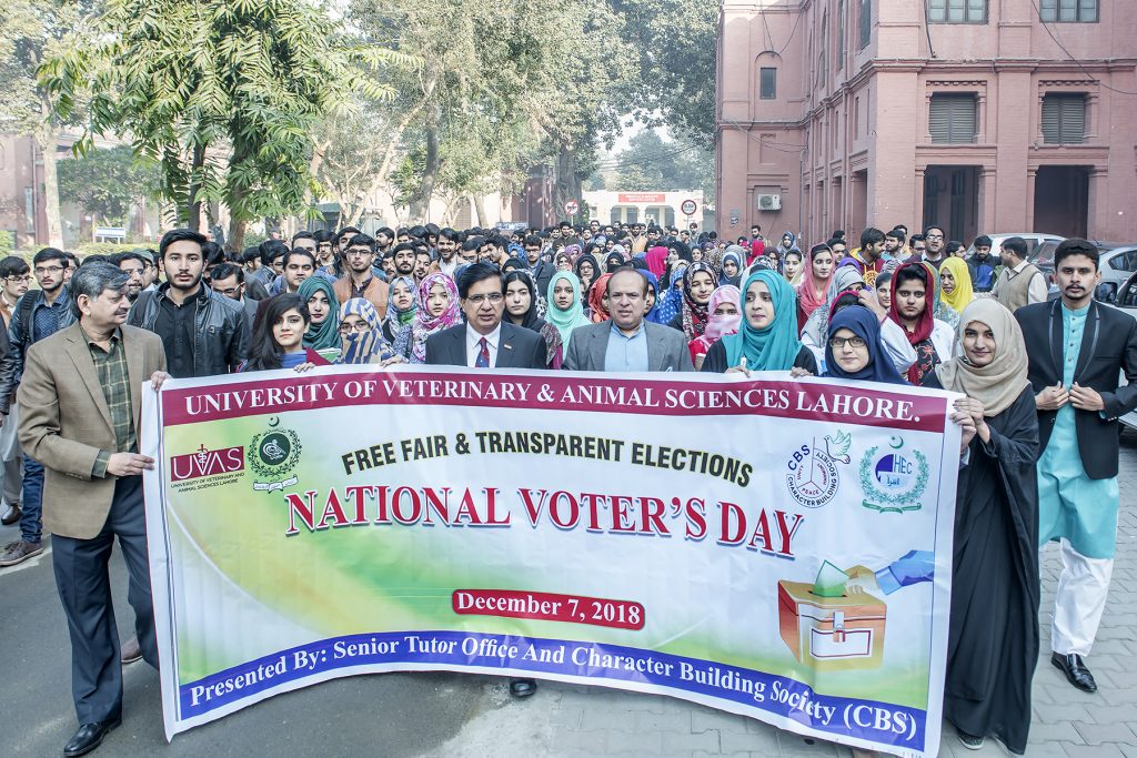 National Voters Day walk