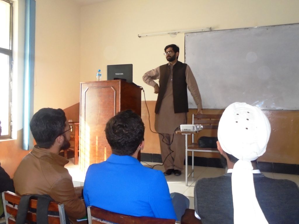 Dr. Jassar Aftab in Seminar on veterinary career
