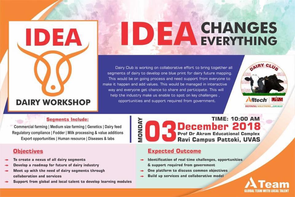 AD of IDEA Dairy Workshop