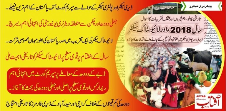 2018 Analysis and Livestock Sector