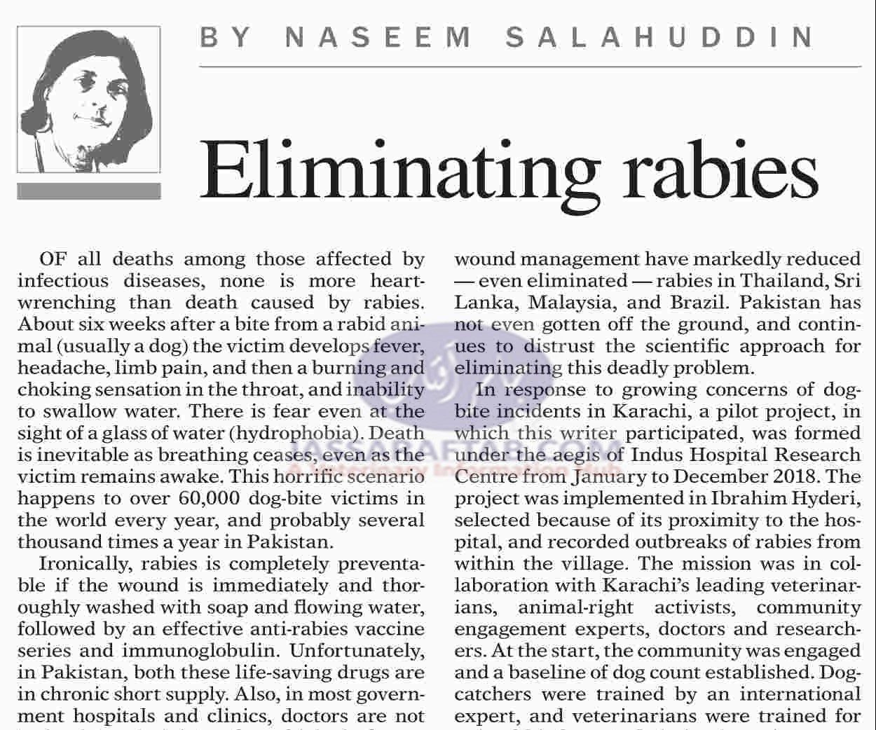 Rabies, Rabies vaccine and rabid dog symptoms . Dog Population control through TNVR is the solution. Rabies meaning in urdu is Baoula Pan