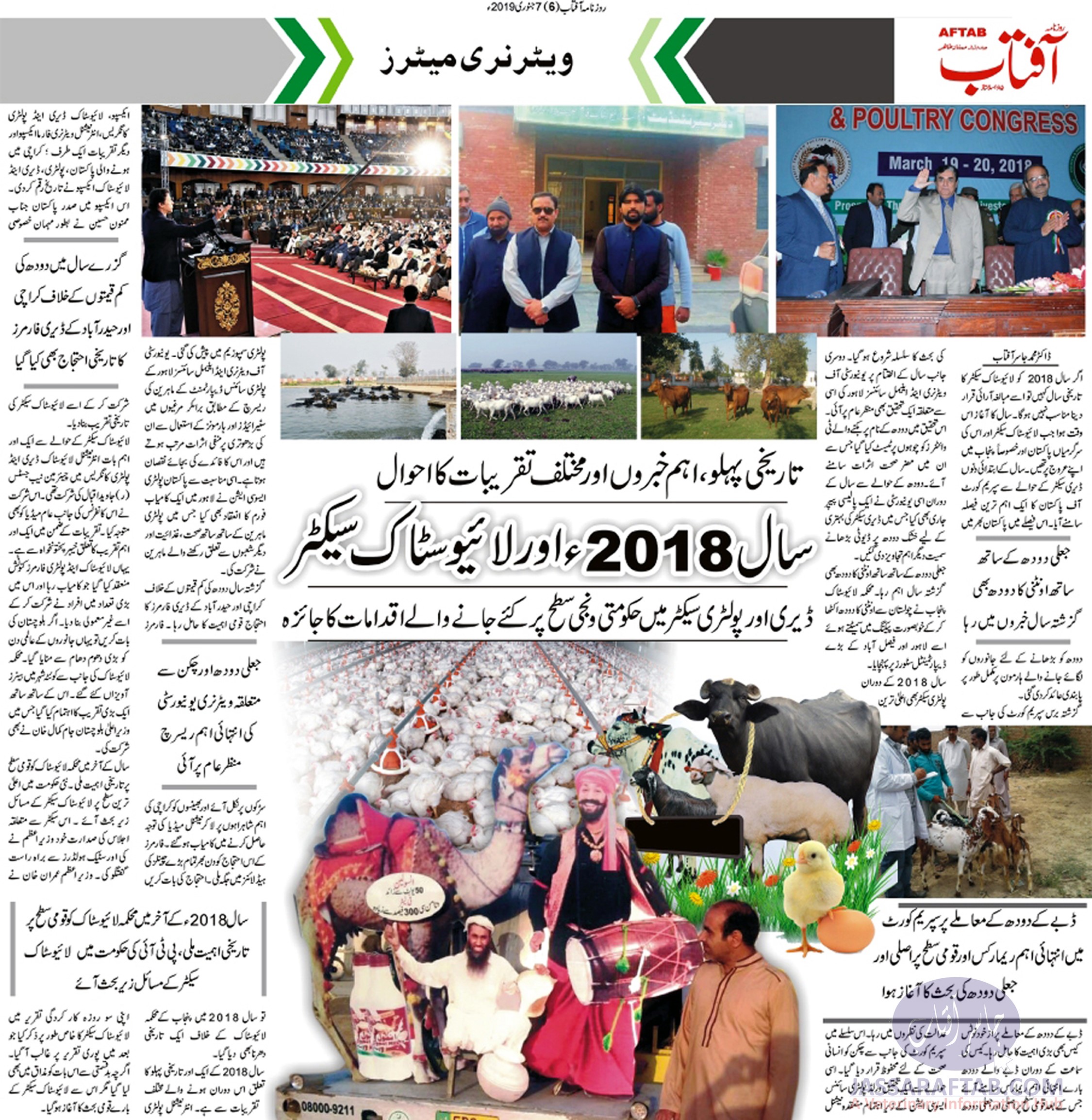 Livestock Sector and Year 2018.
