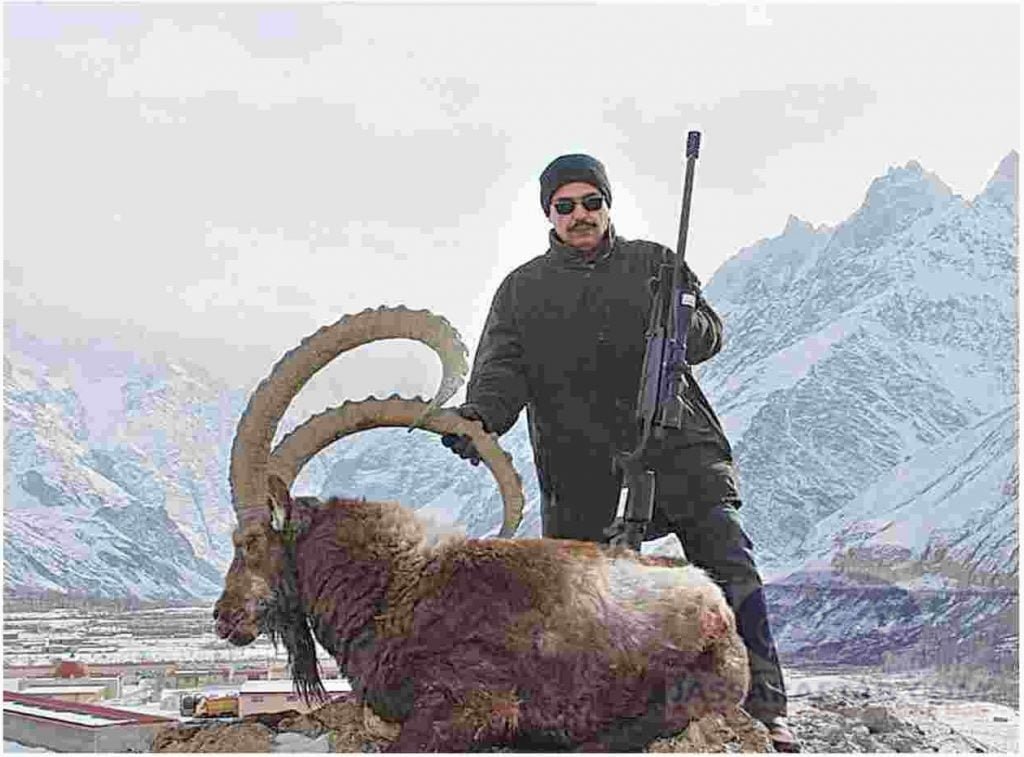 Hunted Markhor by Senator Talha