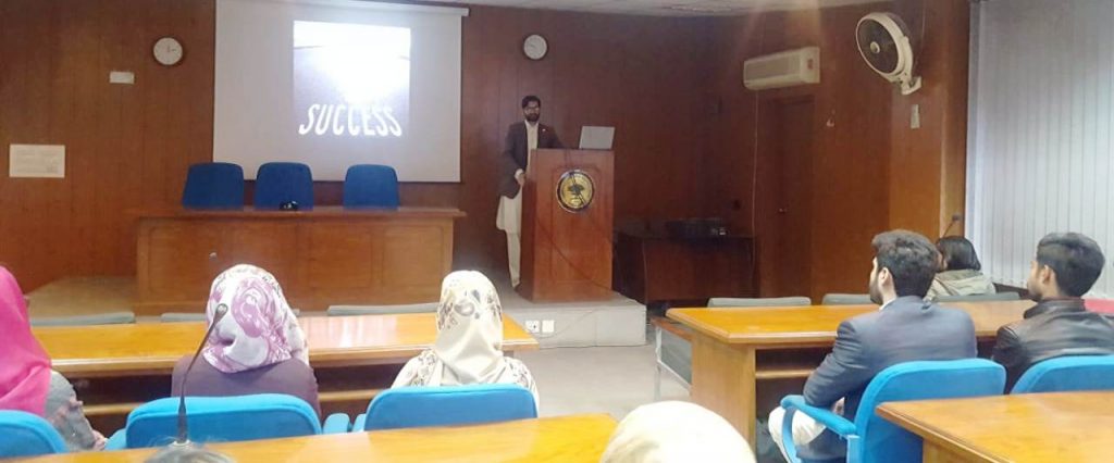 Dr. Jassar Aftab at Arid University
