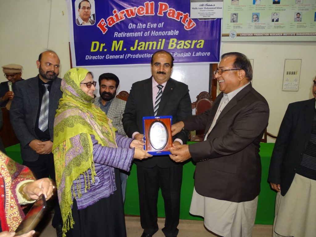 Farewell for Dr. Jameel Basra