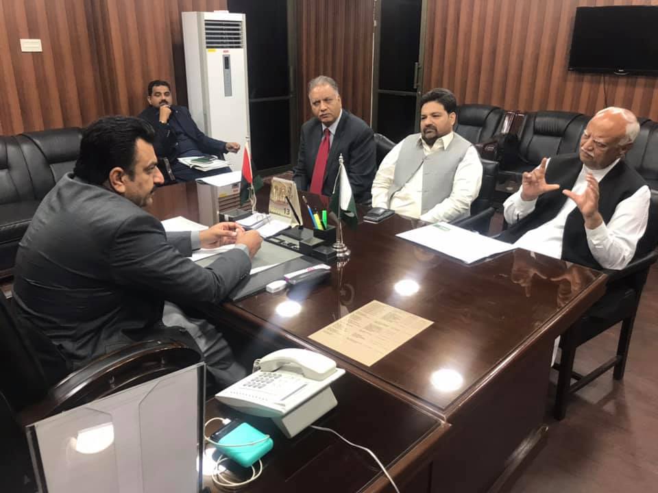 Meeting with Minister Livestock Sindh