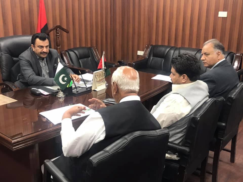Meeting with Minister Livestock Sindh