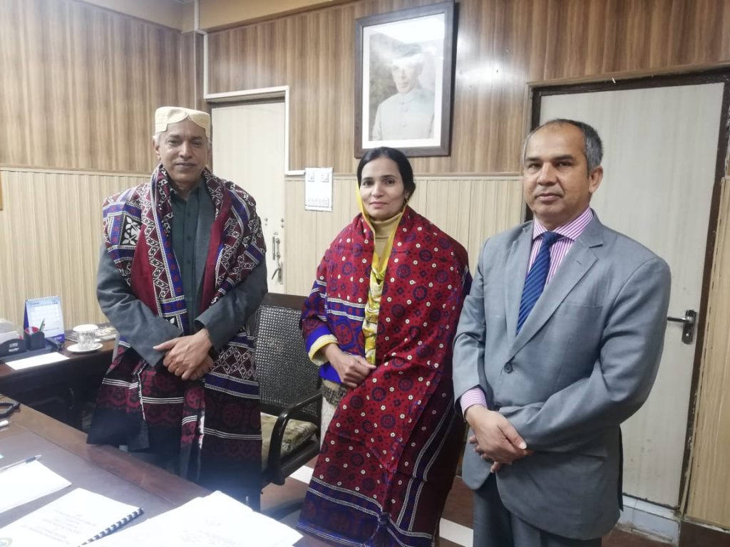 Dr. Abdullah Sethar, Dr. Atia Bukhari, Dr. Asif Sahi 
