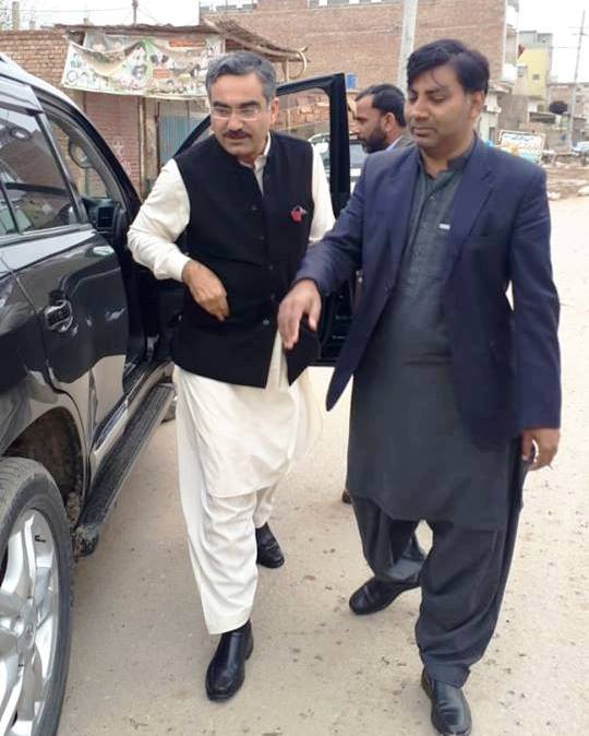 Minister Livestock Sardar Husnain Bahadar Dreshak