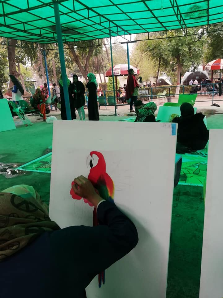 Zoo Painting by Zoo Artist