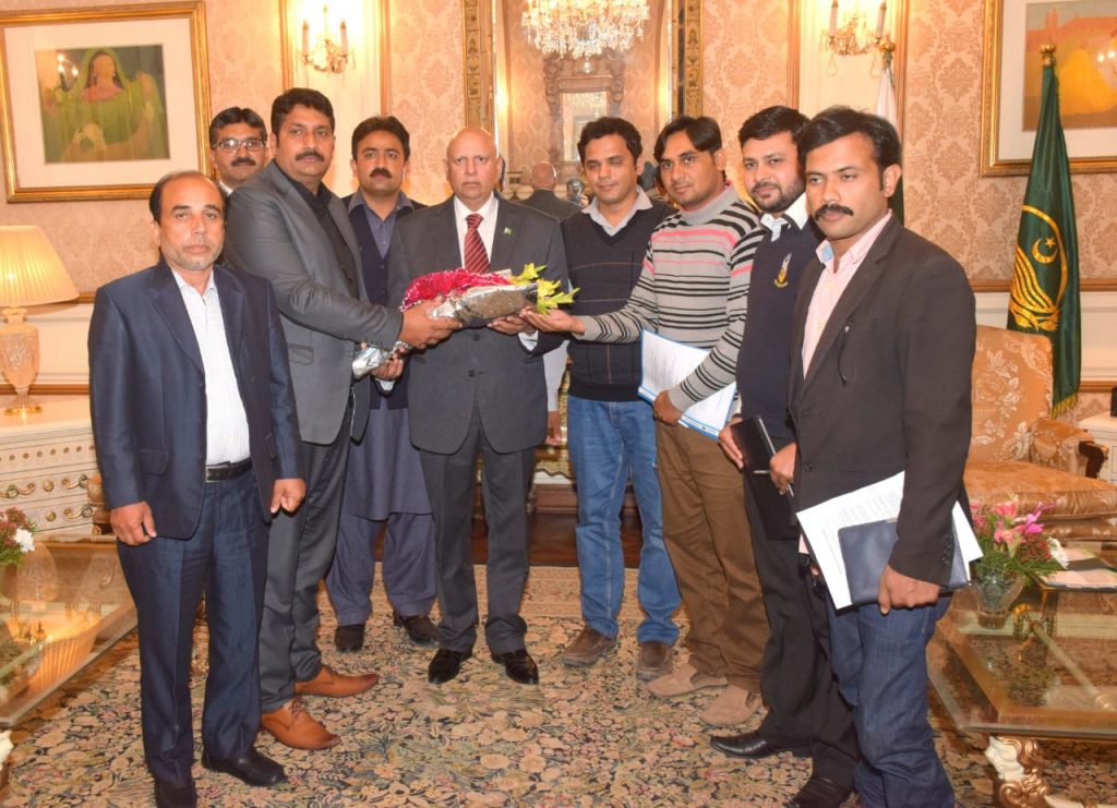 VDA Delegation with Governor Punjab