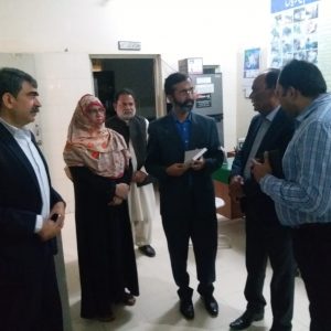 Visits of Secretary Livestock Ahsan Waheed