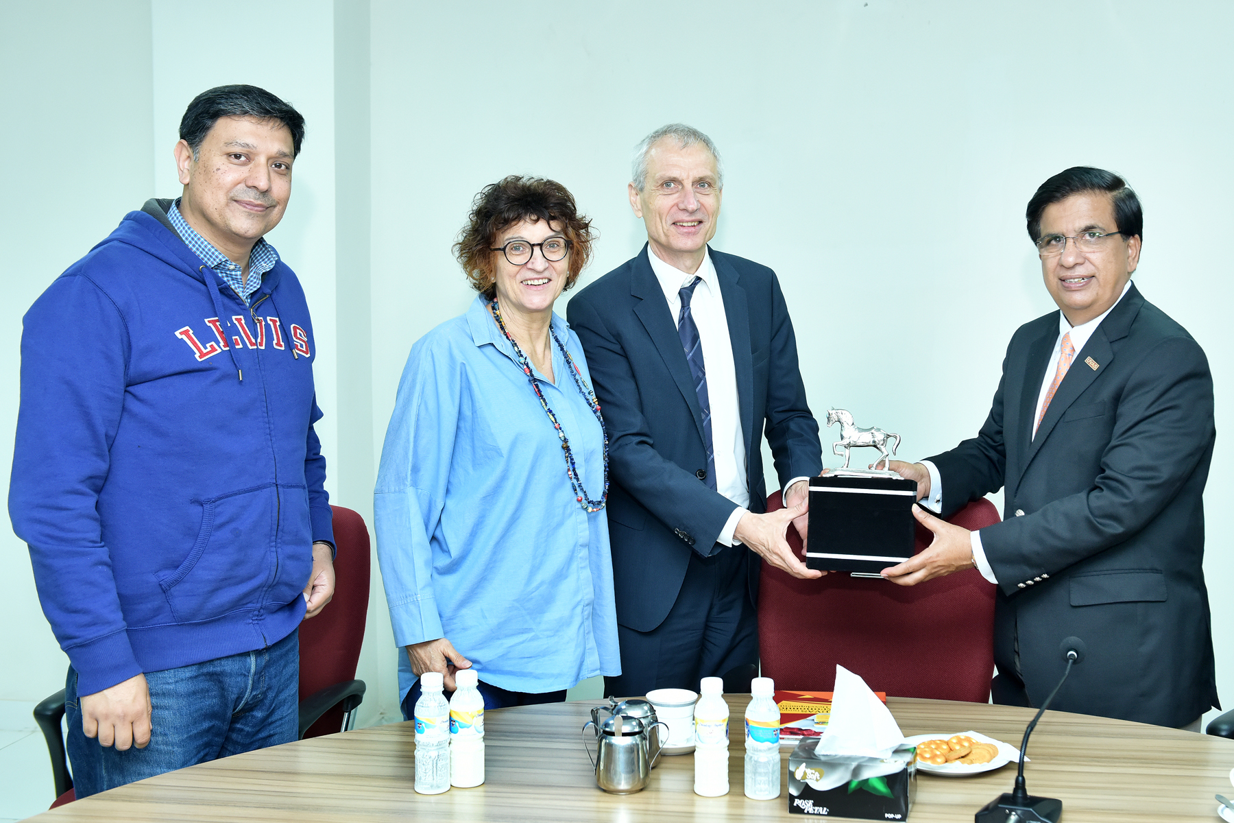 Thomas Kolly, Ambassador of Switzerland visited UVAS