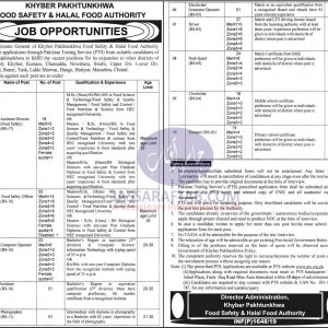 Food Safety and Halal Food Authority Jobs
