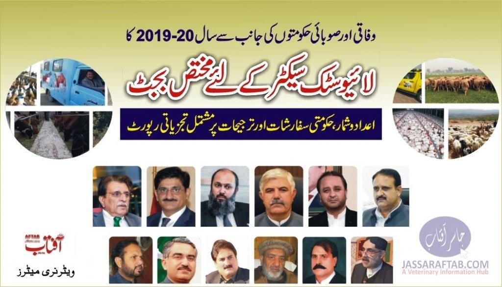 development budget for Livestock and Projects of livestock