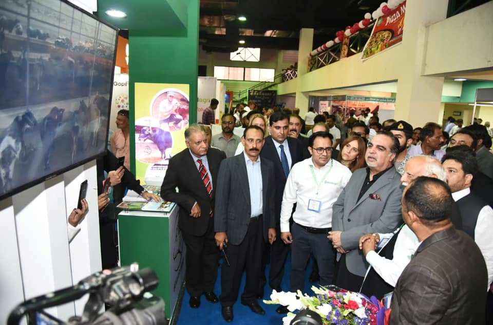 Governor Sindh at Livestock Expo