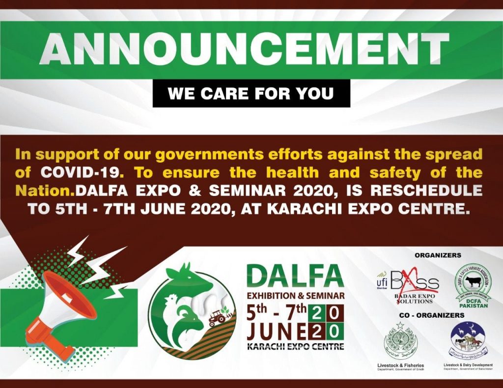 DALFA Expo postponed
