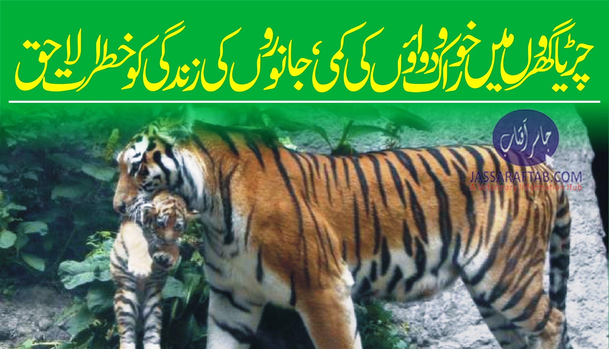 Shortage of feed for zoo animals