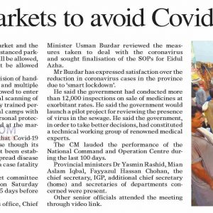 SOPs for cattle markets