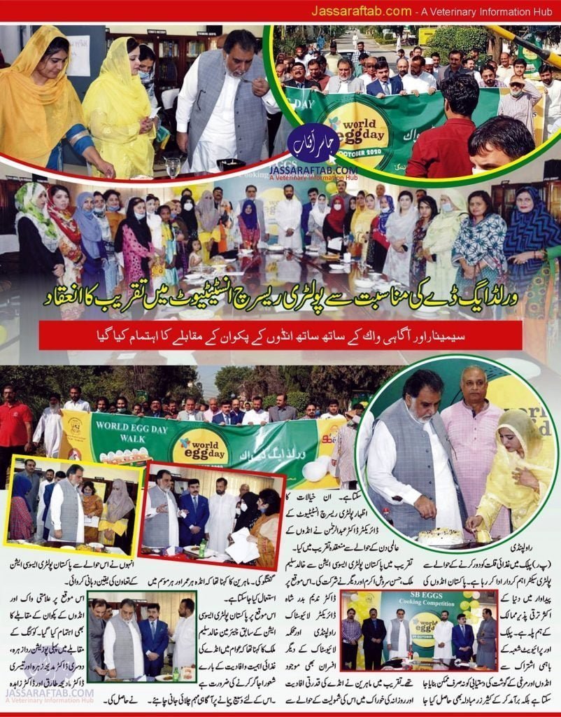 world Egg Day PRI Rawalpindi