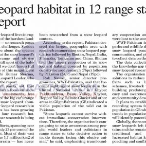 Over 70% snow leopard habitat remains unexplored (2)