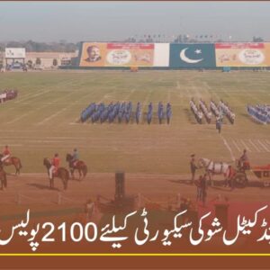 2,100 Policemen deployed for National Horse & Cattle Show