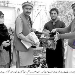 Poultry units distribution in Peshawar