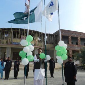Flag hosting of pakistan