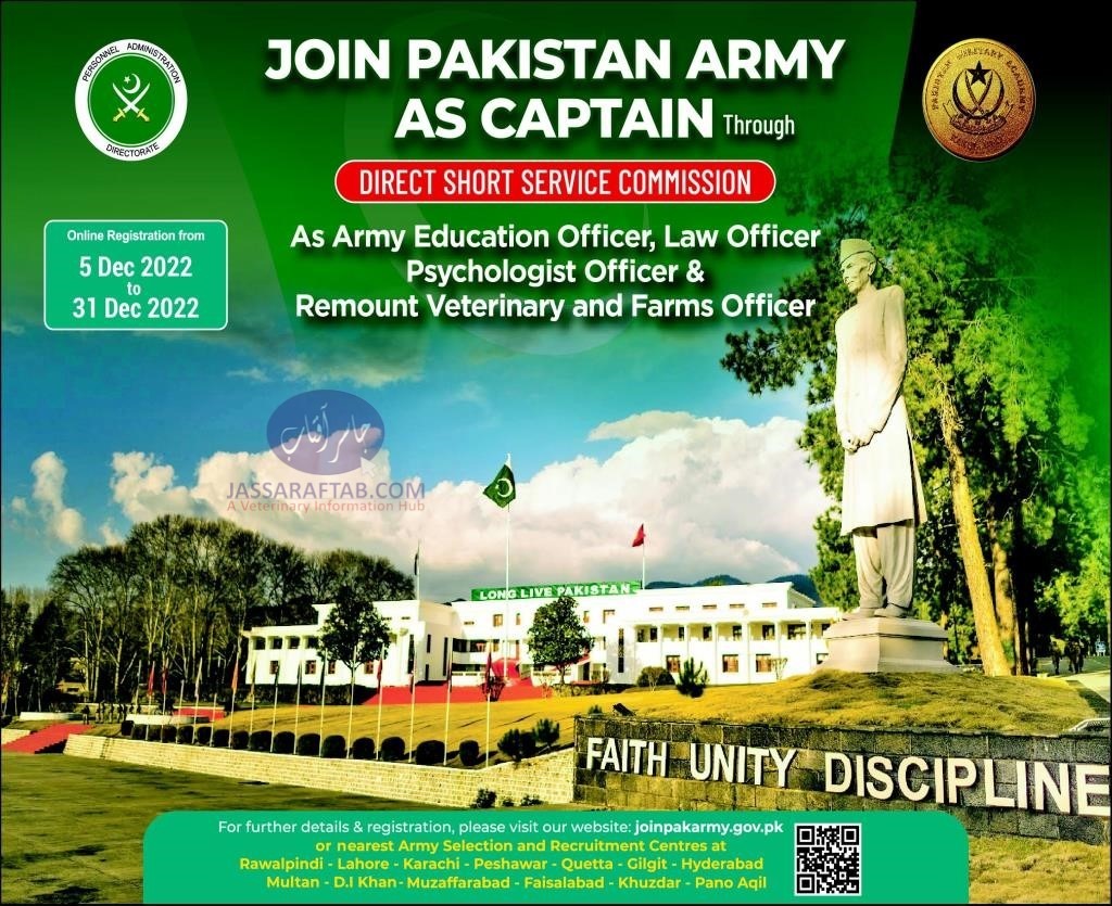 DVM Army job in RVFC