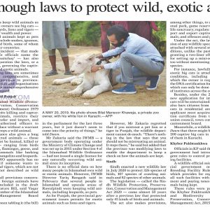 Laws to protect wild animals