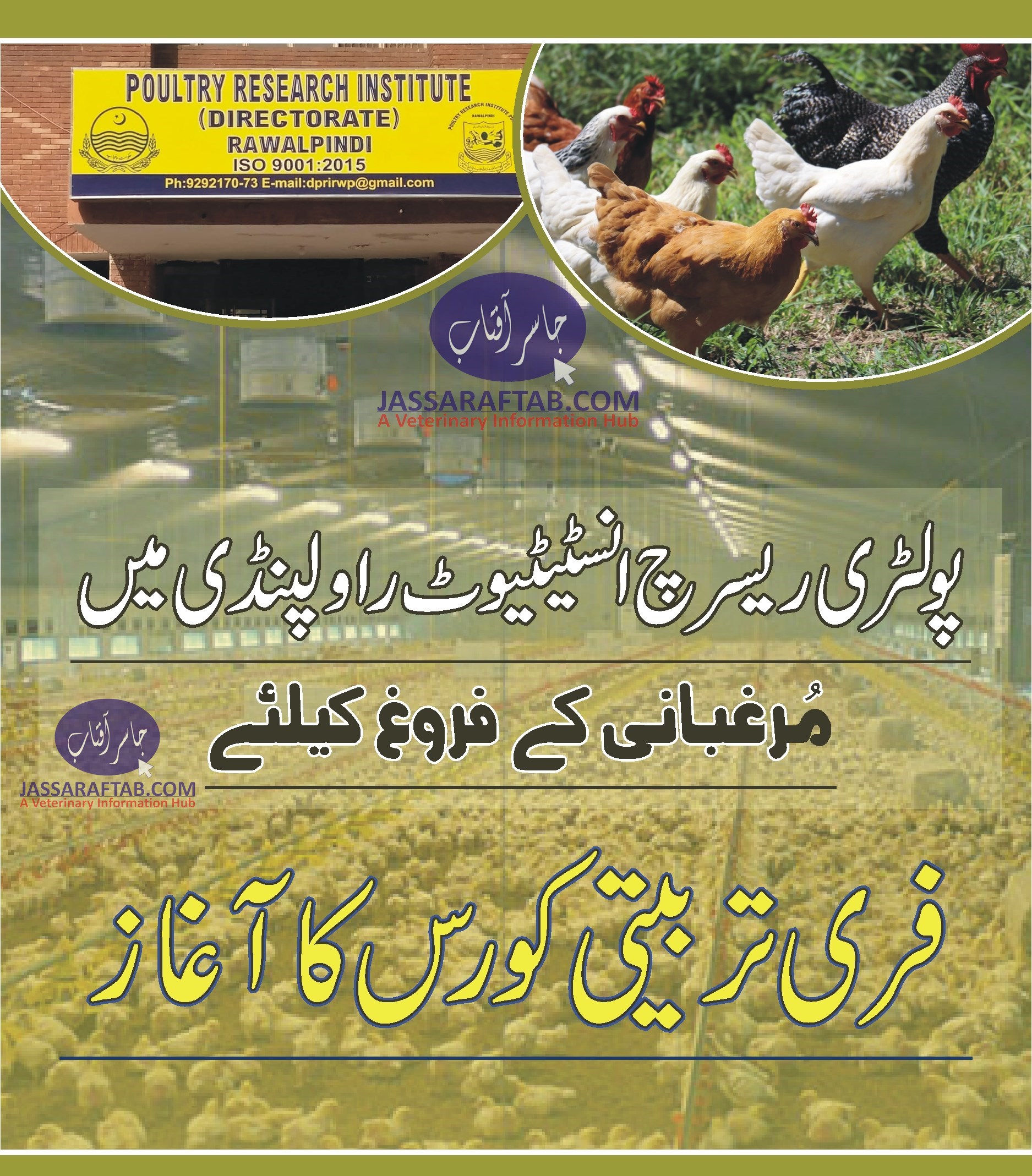 Poultry Farming Training. Free training on Poultry Farming