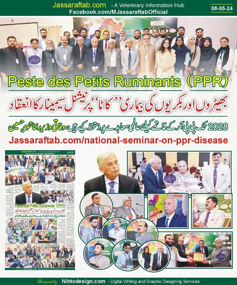 بھیڑ بکریوں کی بیماری پی پی آر پر نیشنل سیمینار کا انعقاد