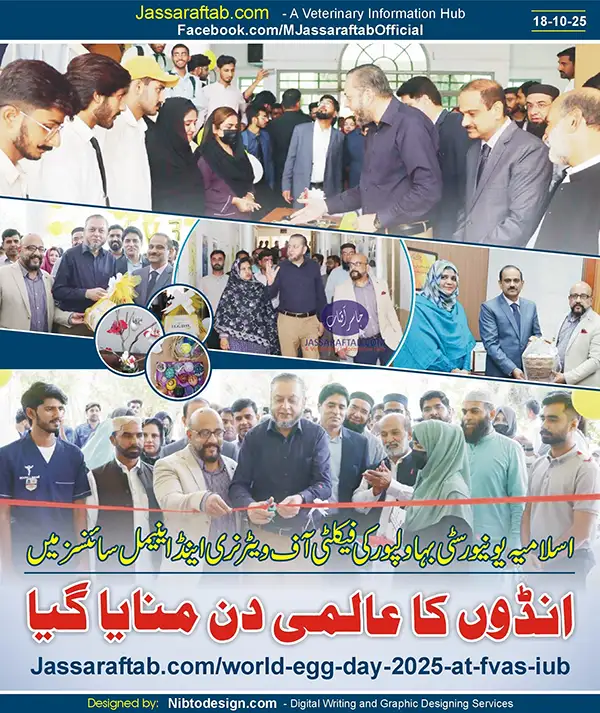 اسلامیہ یونیورسٹی بہاولپور کی ویٹرنری فیکلٹی میں انڈوں کا عالمی دن منایا گیا