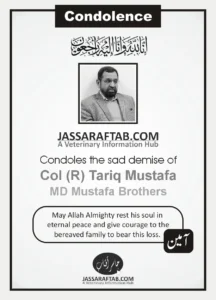 Condolence Col Tariq Mustafa